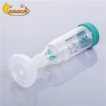 Aerosol Chamber with silicone mask Pet Inhaler Spacer For Cat Dog