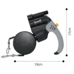 Auto Retractable Double-Headed Dog Leash 3M Rope for 2 Dogs with LED Flashlight 360 Degree Dual Traction Rope Pet Supplies - Image 6