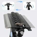 3 In 1 Pet Deshedding Brush Dog Hair Remover Pet Fur Knot Cutter Puppy Cat Comb Brushes Dogs Grooming Shedding Supplies - Image 3