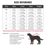 Dog Life Jacket Reflective Adjustable Summer Large Dogs Swimwear Safety Vest Surfing Sailboat Enhanced Buoyancy Pet Life Jacket - Image 2