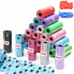 120 Rolls Dog Poop Bag Outdoor Cleaning Poop Bag Outdoor Clean Pets Supplies for Dog 15Bags/Roll Refill Garbage Bag Pet Supplies - Image 5