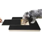 Dog Nail Scratch Board Nail Trim Pad Pull-Out Wooden Pet Scratching Board Toy Built-in Treat Box Dog Sandpaper Board Scratcher - Image 4