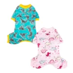 Dog Pajamas for Small Dogs Girl Boy Puppy Pjs Summer Pet Onesies for Chihuahua Yorkie Teacup Cute Soft Material Stretch Outfit - Image 3
