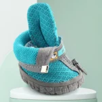 Dog Shoes Non-Slip Soles Thick Plush Protection Paw Pet Shoes Warm For Dog Non-Slip Dog Shoes Breathable Climbing Pets Booties - Image 4