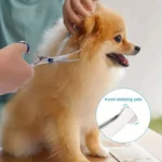 4pcs Pet Safe Scissors - Ambidextrous Stainless Steel Dog Grooming Shears with Safe, Round Head for Precision Trimming - Image 11