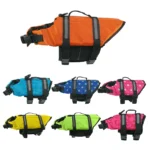 Dog Life Jacket Reflective Adjustable Summer Large Dogs Swimwear Safety Vest Surfing Sailboat Enhanced Buoyancy Pet Life Jacket - Image 6
