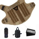 Large Dog Harness And Leash Set Pet German Shepherd Malinois Training Walking Vest Dog Harness And Collar For Medium Large Dogs - Image 4