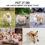 Dog Shoes Non-Slip Soles Thick Plush Protection Paw Pet Shoes Warm For Dog Non-Slip Dog Shoes Breathable Climbing Pets Booties - Image 3