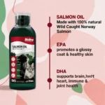 Bioline 250ml SALMON OIL Fish Oil for Dogs & Cats Omega 3 Fatty Acids EPA & DHA for Pets Sensitive Skin Coat Health 8.45 oz - Image 3