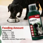 Bioline 250ml SALMON OIL Fish Oil for Dogs & Cats Omega 3 Fatty Acids EPA & DHA for Pets Sensitive Skin Coat Health 8.45 oz - Image 5