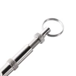 1PC Training Puppy Pet Dog Whistle Two-tone Ultrasonic Flute Stop Barking Ultrasonic Sound Repeller Cat Keychain - Image 6
