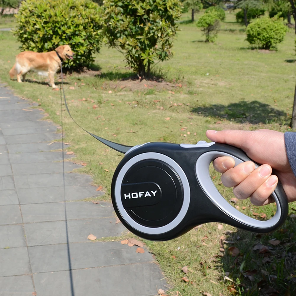 kf-H189640687de3487c8c456ae922115bcb5 Bicolour Retractable Pet Leash Automatic Extending Dog Lead Large Dogs Belt Samoyed 8 Meter Rope Flexible Borzoi Roulette 26Feet - Image 1