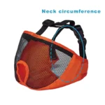 AtorseTM Pet Dog Muzzle Breathable Mesh Bulldog Mouth Mask Anti-Bite Anti-Lick For French English Bulldog - Image 4