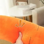 HOOPET Dog Toy Pet Carrot Plush Toy Vegetable Chew Toy for Small Medium Large Dogs Pet Sound Playing Toy Dog Accessories - Image 2