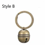 Cat Dog Collar Bells Brass Bells For Collar Dog Charm Bells Pet Pendant with Key Rings For Collars Necklace Pet Accessories - Image 3