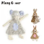 Corduroy Sound Pet Toy Dog Squeak Toy for Rabbit Mouse Cattle Clean Teeth Puppy Toys Pet Accessories Small Dog Toy - Image 2