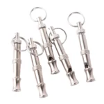 1PC Training Puppy Pet Dog Whistle Two-tone Ultrasonic Flute Stop Barking Ultrasonic Sound Repeller Cat Keychain - Image 3