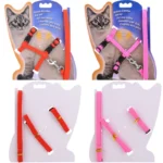 5 Color Adjustable Pet Cat Collar For Cats Cozy Nylon Rabbit Kitten Kedi Harness Leash Set Dog Cat Accessories Products For Pets - Image 6
