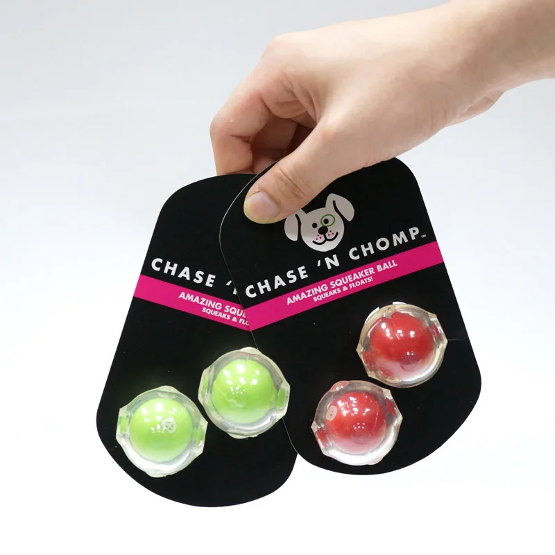 kf-HTB18TMMXYr1gK0jSZR0q6zP8XXaR CAITEC Dog Squeaky Toys Mini Squeaking Ball Floatable Soft Springy for Tossing and Chasing Suitable for Mini or Small Dogs - Image 1