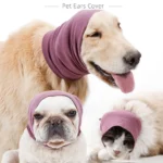 Soundproof Dog Ear Muffs Waterproof Noise Cancelling Pet Warm Ears Cover Elastic Breathable Pet Noise Reduction Earmuffs - Image 5