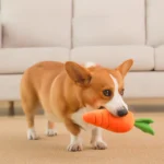 HOOPET Dog Toy Pet Carrot Plush Toy Vegetable Chew Toy for Small Medium Large Dogs Pet Sound Playing Toy Dog Accessories - Image 4