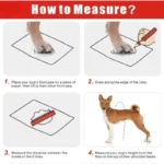 Dog Suspender Boots Tall Dog Boots Anti-Slip&Fall Waterproof Dog Shoes Leggings Winter Snow Rain Hiking Paws Protector - Image 4