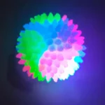 Fun Pet Toys Small Dog Flash Ball Dog Toys Ball TPR Three Color Glowing Elastic Ball Dog Training Throwing The Ball Dogball - Image 5