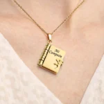 Openable Book Spanish Mi Campeón Son Necklace Mi Pequeña Estrella Daughter Necklaces My Little Star Choker Birthday Gift Jewelry - Image 2