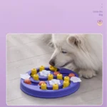 Dog Puzzle Toys Slow Feeder Interactive Increase Puppy IQ Food Dispenser Slowly Eating NonSlip Bowl Pet Cat Dogs Training Game - Image 4