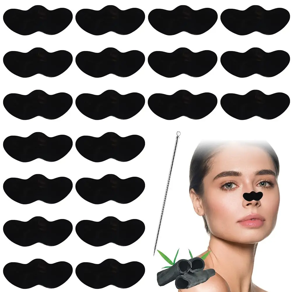 kf-S05119a4a8ffb4e0889cb83139c14d818O 100/50/10 Pieces Of Nose Cleaning Stickers, Remove Blackheads And Acne, Deep Clean Pores, Absorb Oil And Dirt, Nose Mask Sticker - Image 1