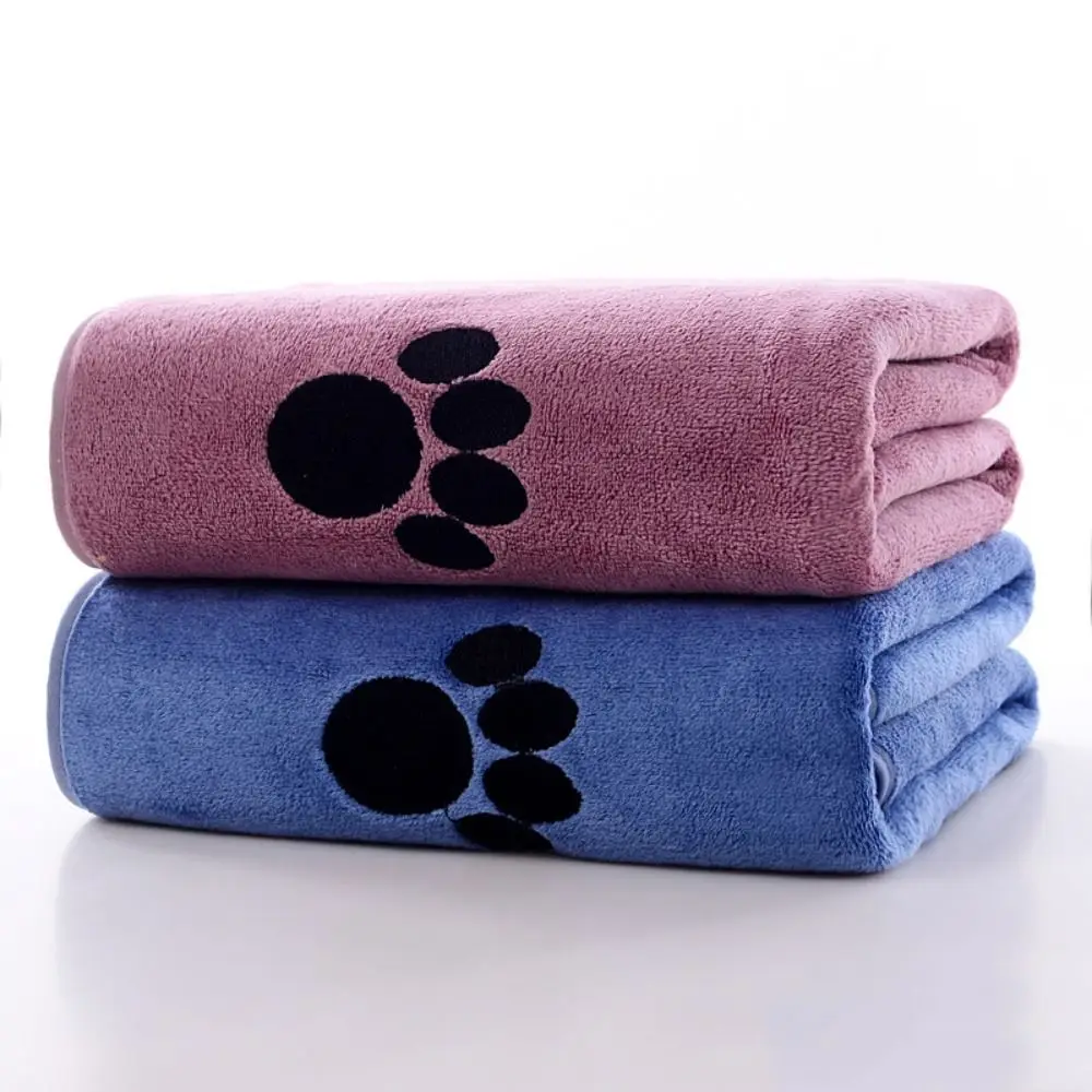 kf-S0833942283f641e196d43629786422cfi Highly Absorbent Dog Towels Breathable Microfiber Pet Grooming Towel Fast-Drying Super Soft Pet Cloth Bath Supplies - Image 1