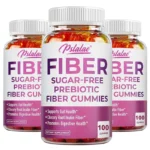 Prebiotic Sugar-Free Fiber Gummies - Supports Digestive Health, Promotes Overall Gut Health, and Regulates Stomach Function