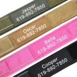 Custom Military Dog Collar Personalized Tactical Nylon Accessories Collar Adjustable Medium Large Dogs German Shepherd Collars - Image 3
