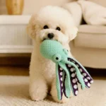 Pet plush octopus toy interactive sound anti-demolition home large and small dog boredom companion dog toy - Image 4