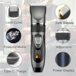 Dog Clipper Dog Hair Clippers Grooming (Pet/Cat/Dog/Rabbit) Haircut Trimmer Shaver Set PetsFader - Image 7