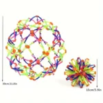 1pc Breathing Ball Expandable Ball Toy Sphere Colorful Expanding Ball Sensory Toys, Fidgets Toys - Image 2