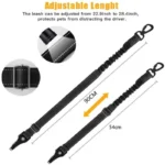 3 In 1 Pet Dog Car Seat Belt Nylon Reflective Adjustable Pet Seat Vehicle Lead Clip Safety Traction Rope for Small Large Dogs - Image 2