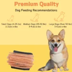 7.05oz/14.11oz(200g/400g) Chicken Jerkey, All Natural Ingredients, Natural Dog Treats, Healthy, Easily Digestible - Image 3
