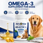 OEM Omega-3 Fish Oil Softgels for Dogs EPA DHA Skin Coat Joint Support Private Label 120 Softgels