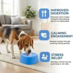 Anti-Choking Slow Feeder Dog Bowl Non-Slip 3/4 Cup - Lick Toy for Liquid Treats Bone Broth Yogurt Pet Dogs Accessories - Image 6