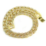 Luxury Design Cuban Chain Dog Collar with Quick Buckle for Small Medium Large Dogs Cats 15MM Gold Chain Pet Necklace Jewelry - Image 6