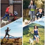 Hand Free Dog Leash for Pet Walking Running Jogging Adjustable Dog leash Waist Belt Chest Strap Traction Rope Dog Accessories - Image 8