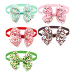 50/100pcs Bulk Popular Dog Bowtie For Small Dog Cat Bowtie Neckties Dogs Pets Grooming Accessories Fashion Bowties For Dogs - Image 3