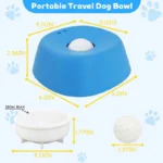Liquid Slow Dog Bowls Anti-slip Ball-shaped Bone Soup Dog Licking Bowl Licking Bowl for Healthy Eating Non-Slip and Anti-Chokin - Image 5