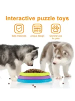 Dog Slow Feeder Interactive Dog Puzzle Game Toy Reusable 3 Layers Puzzle Puppy Feeder for Pet Avoid Gulping - Image 2