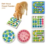 Dog Puzzle Toys Slow Feeder Interactive Puppy Increase IQ Training Game Food Dispenser Slowly Eating NonSlip Bowl Pet Dogs Toy