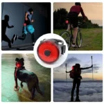 1-5Pcs LED Light Dog Collar Night Walking Pet Cat Glowing Pendant Safety Luminous Collar Dog USB Rechargeable 3 Modes Flashlight - Image 2