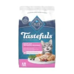 Tastefuls Chicken and Brown Rice Recipe Sensitive Stomach Adult Dry Cat Food, Real Chicken First, Deliciously Healthy Natural C
