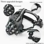 1pc/2pcs Medium And Large Dog Comfortable Breathable Muzzle Guard Anti-Barking Muzzle Basket Pet Mask for Medium to Large Dogs - Image 7