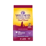 Complete Health Senior Dry Dog Food, Small Breed, Wholesome Grains, Natural, Age Advantage Turkey & Peas Recipe, (4-Pound Bag)